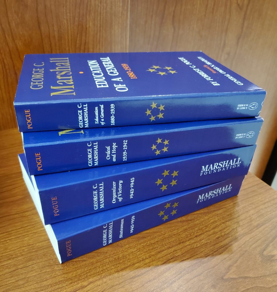 Pogue's 4-volume biography of George C. Marshall.