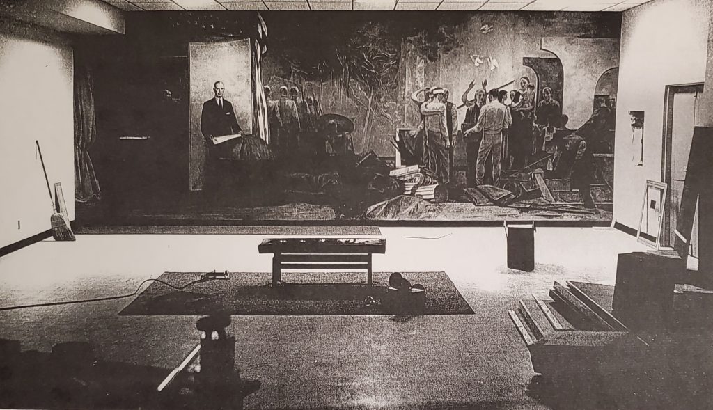 In 1994, the museum room became the Forrest C. Pogue Auditorium.