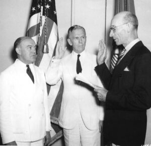 Swearing In as Chief of Staff