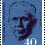 Deutsches Bundespost 40 pfennig