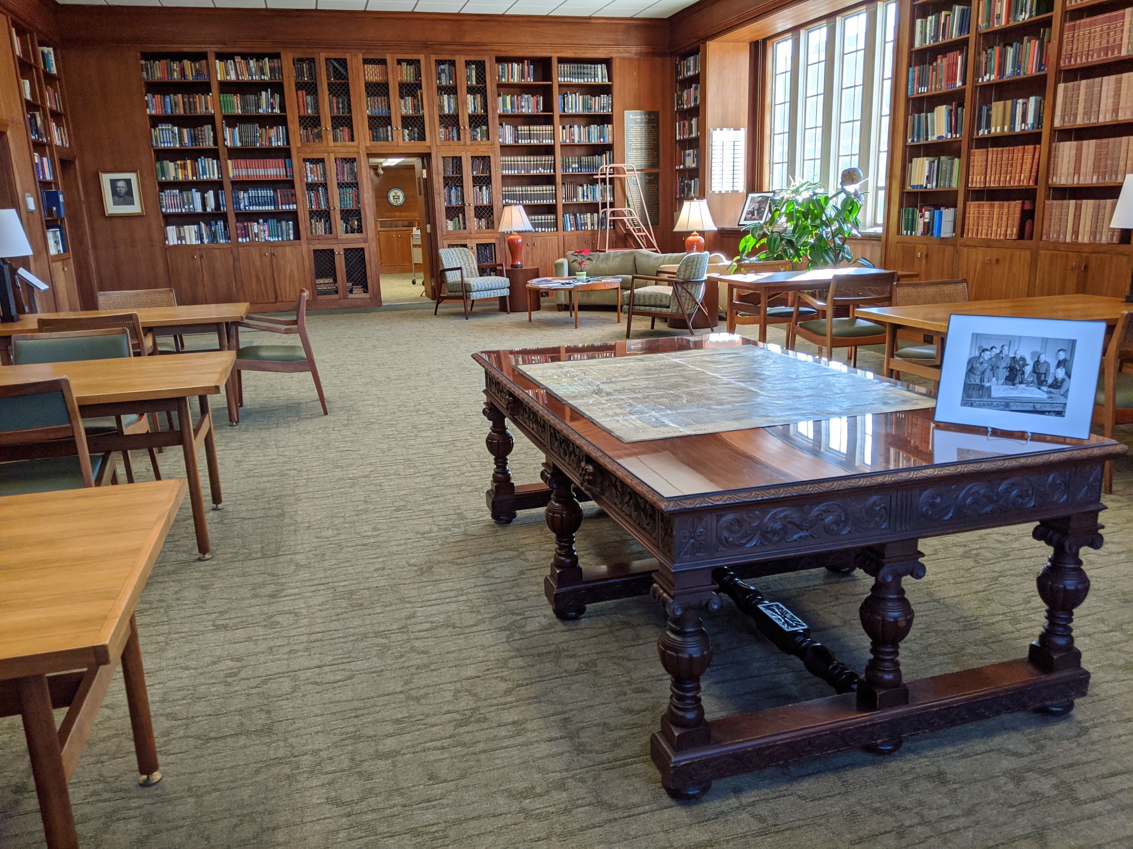 The Robert A. Lovett Reading Room today.