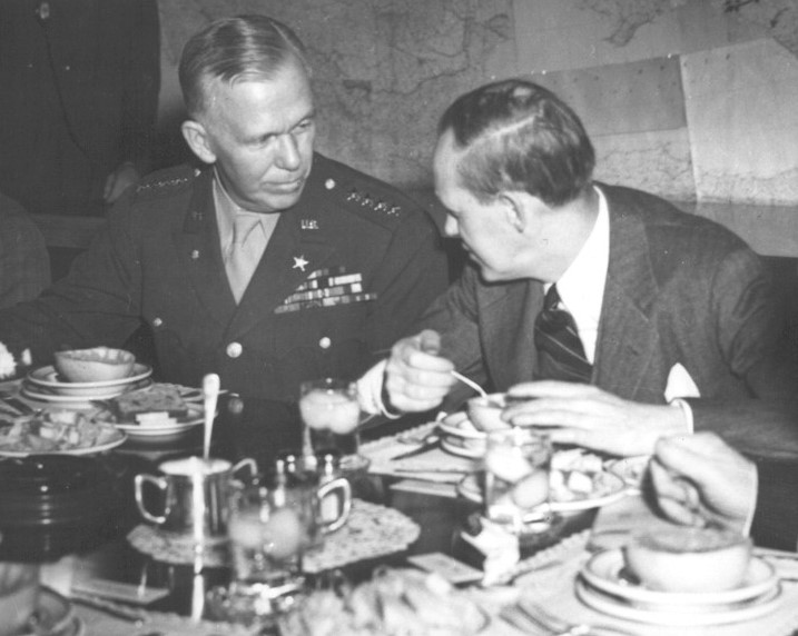 Marshall and Hopkins in 1942.