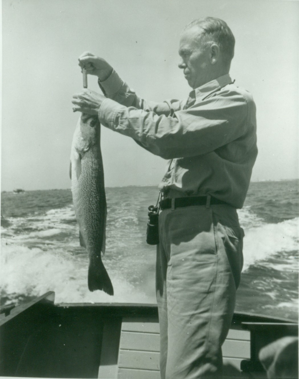 Marshall off Fire Island in 1939