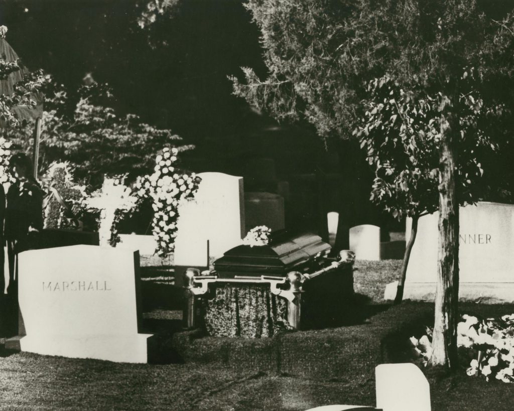 Marshall's grave is now surrounded by many of those who called themselves "Marshall's Men."