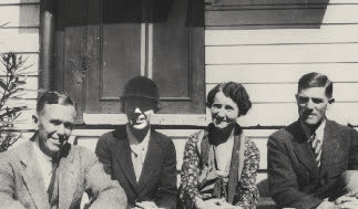 Marshall, Mrs. Nettie Hoge, Katherine, Gen. William Hoge at Fort Benning