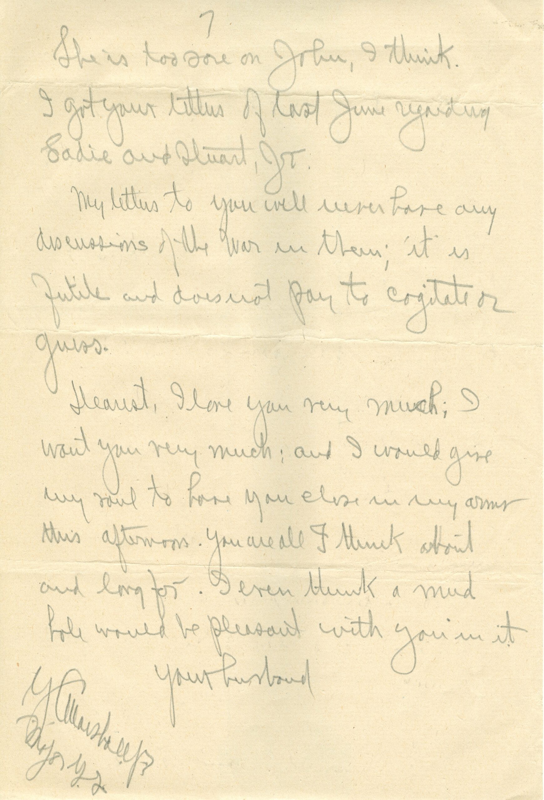 George Leters George and Lily Marshall - The George C. Marshall Foundation