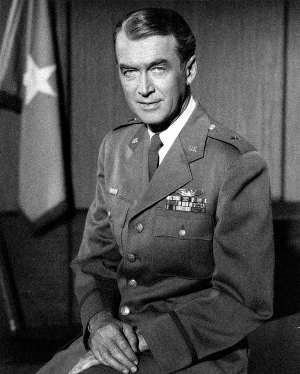 Brig. Gen. Jimmy Stewart. Jimmy Stewart Museum photo.